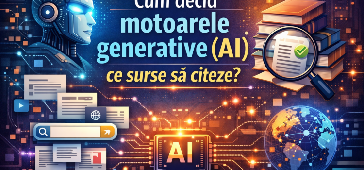 Cum decid motoarele generative (AI) ce surse să citeze?